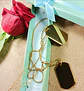 Colgante doble etiqueta estilo militar cupimatch unisex - Miniatura 11