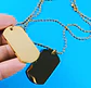 Colgante doble etiqueta estilo militar cupimatch unisex - Miniatura 13