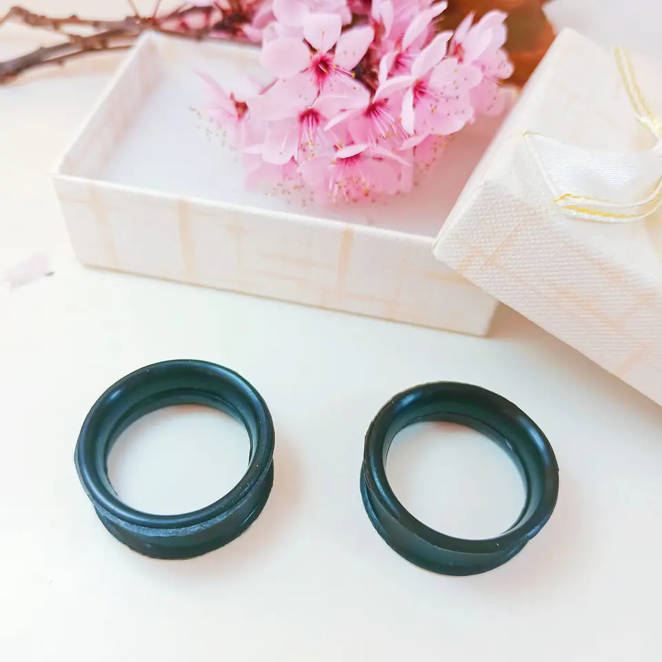 Aros Expansores Oreja Acampanado Estiradores Silicona 20 Mm 4