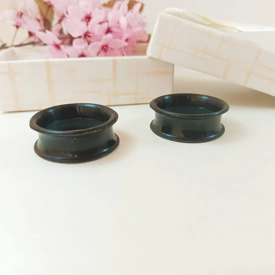 Aros Expansores Oreja Acampanado Estiradores Silicona 20 Mm 6