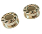 Aros Expansores Oreja Estiradores 18mm Acero Tunel Plug Punk - Miniatura 1
