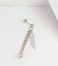 Aro Largo Kpop Pluma Cadena Eslabón Cosplay Punk Drop Unidad - Miniatura 3