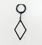 Aro Largo Kpop Rombo Cosplay Punk Negro Doble Uso Unidad - Miniatura 7