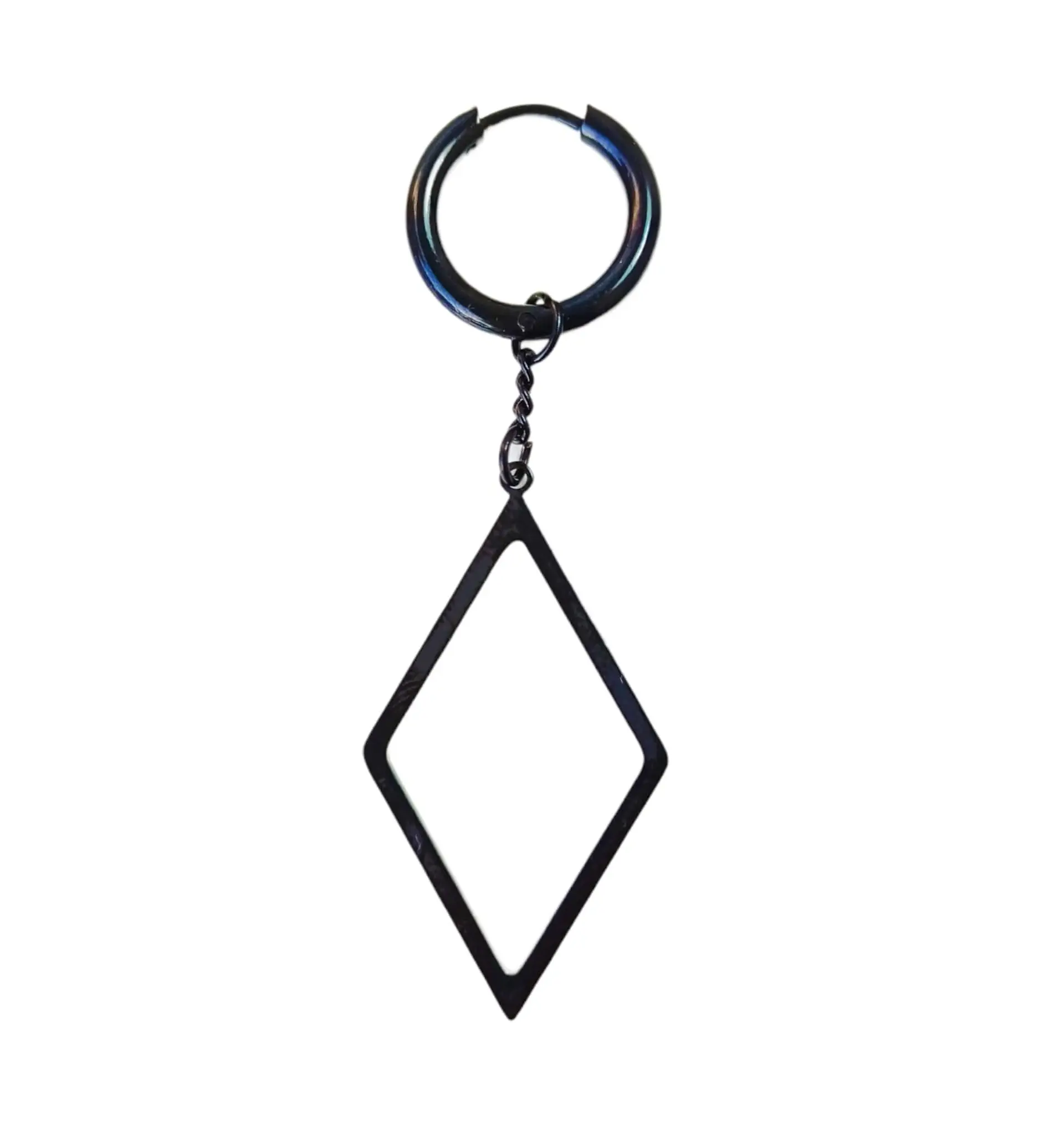 Aro Largo Kpop Rombo Cosplay Punk Negro Doble Uso Unidad 1