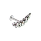 Piercing Oreja Tragus Conch Labret Modelo Media Luna Hipoalergenico Unidad - Miniatura 1