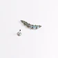 Piercing Oreja Tragus Conch Labret Modelo Media Luna Hipoalergenico Unidad - Miniatura 6