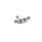 Piercing Oreja Tragus Conch Labret Modelo Luna menguante Hipoalergenico Unidad - Miniatura 1