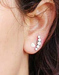 Piercing Oreja Tragus Conch Labret Modelo Luna menguante Hipoalergenico Unidad - Miniatura 2