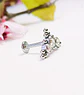 Piercing Oreja flat Labret Modelo Isósceles Hipoalergenico Unidad - Miniatura 4