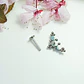 Piercing Oreja flat Labret Modelo Isósceles Hipoalergenico Unidad - Miniatura 7