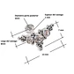 Piercing Oreja flat Labret Modelo Isósceles Hipoalergenico Unidad - Miniatura 10