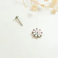 Piercing Oreja Tragus Conch Labret Modelo Flor Hipoalergenico Unidad - Miniatura 4