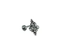 Piercing Oreja Tragus Conch Labret Modelo Stella Hipoalergenico Unidad - Miniatura 5