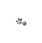 Piercing Oreja Tragus Conch Labret Modelo Corona Hipoalergenico Unidad - Miniatura 1