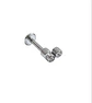 Piercing Oreja Tragus Conch Labret Modelo Triada Hipoalergenico Unidad - Miniatura 1