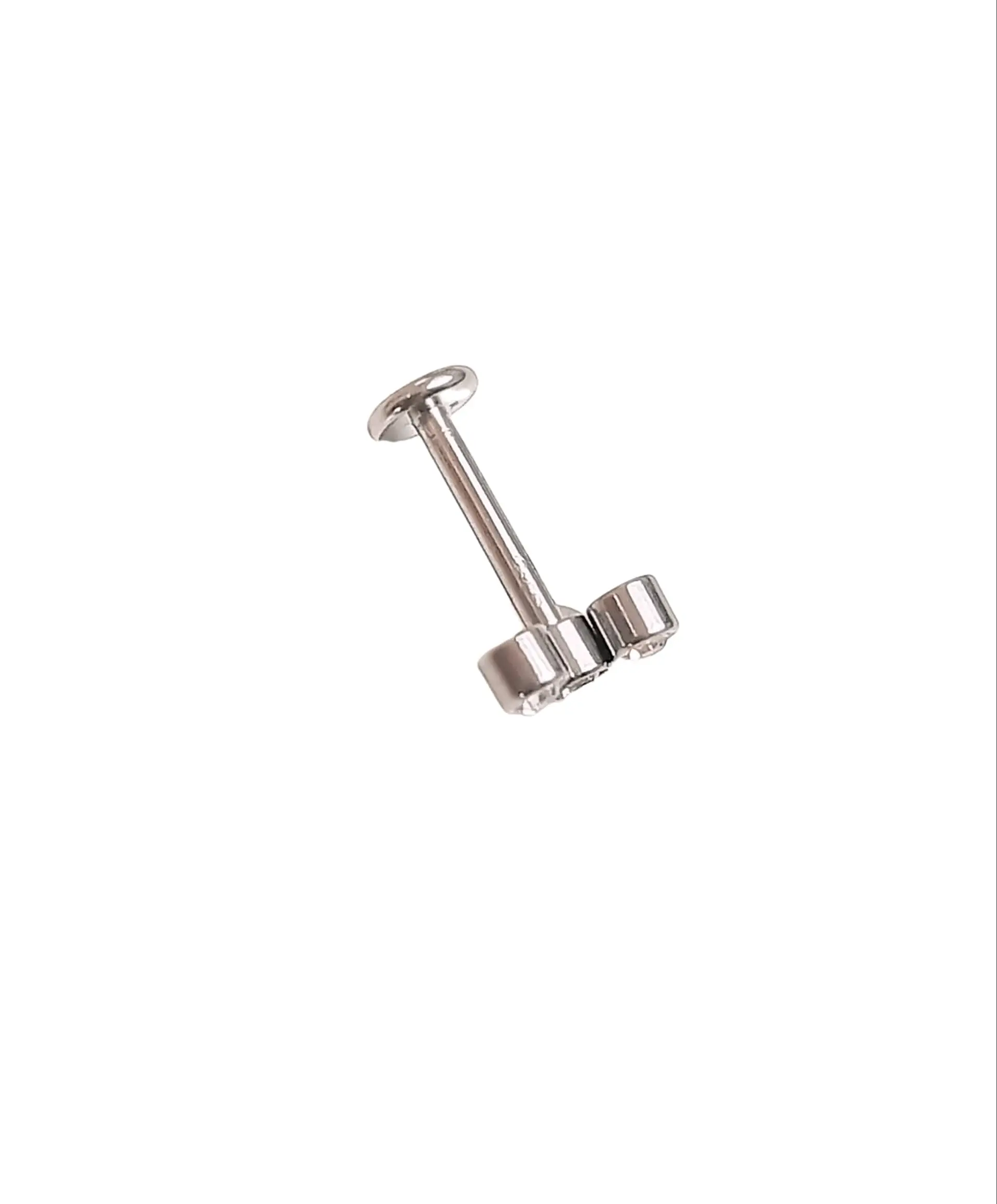 Piercing Oreja Tragus Conch Labret Modelo Triada Hipoalergenico Unidad 4