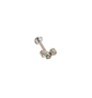 Piercing Oreja Tragus Conch Labret Modelo Triada Hipoalergenico Unidad - Miniatura 7