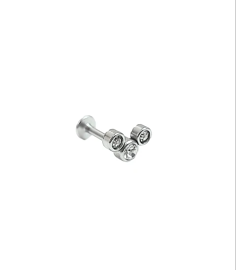 Piercing Oreja Tragus Conch Labret Modelo stars Hipoalergenico Unidad