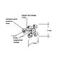 Piercing Punto Luz Tragus Conch Labret Modelo Drone Hipoalergénico Unidad - Miniatura 9