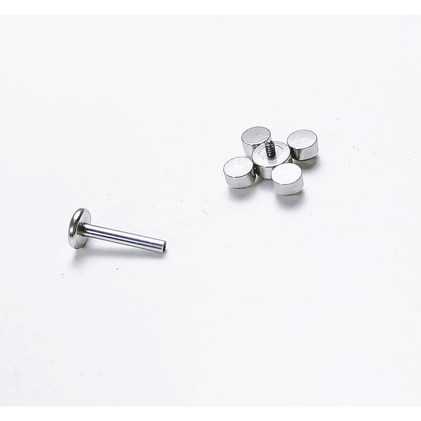 Piercing Punto Luz Tragus Conch Labret Modelo Drone Hipoalergénico Unidad 4