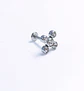 Piercing Punto Luz Tragus Conch Labret Modelo Drone Hipoalergénico Unidad - Miniatura 3