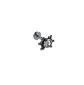 Piercing Oreja Tragus Conch Labret Modelo Spider Hipoalergénico Unidad - Miniatura 1