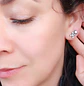 Piercing Oreja Tragus Conch Labret Modelo Spider Hipoalergénico Unidad - Miniatura 2