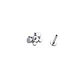 Piercing Oreja Tragus Conch Labret Modelo Mariposa Hipoalergénico Unidad - Miniatura 3