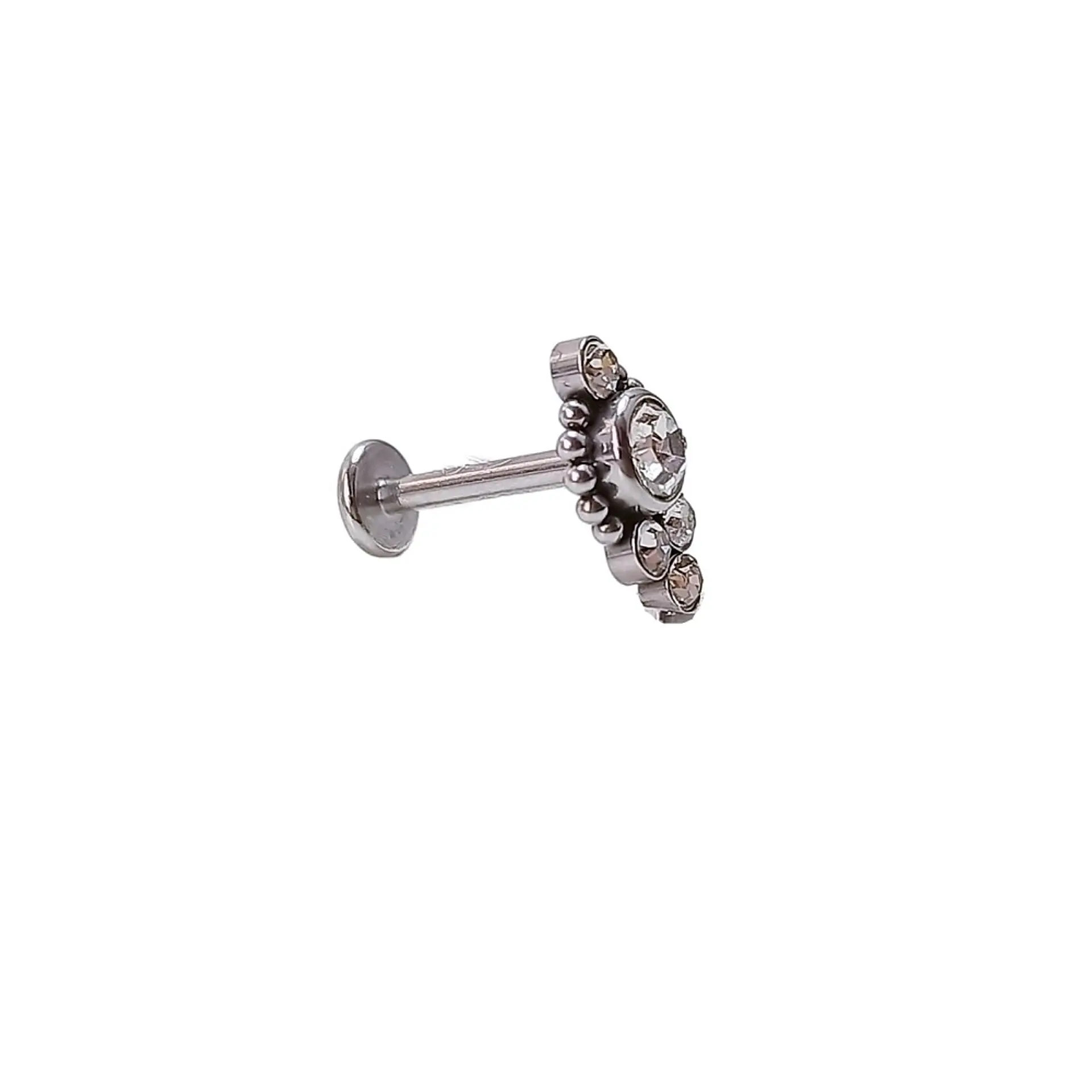 Piercing Oreja Tragus Conch Labret Modelo Bindi a Hipoalergénico Unidad 6