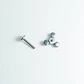 Piercing Oreja Tragus Conch Labret Modelo Triqueta de zirconio Hipoalergenico Unidad - Miniatura 3