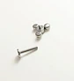 Piercing Oreja Tragus Conch Labret Modelo Triqueta de zirconio Hipoalergenico Unidad - Miniatura 6