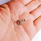 Piercing Oreja Tragus Conch Labret Modelo Triqueta de zirconio Hipoalergenico Unidad - Miniatura 7