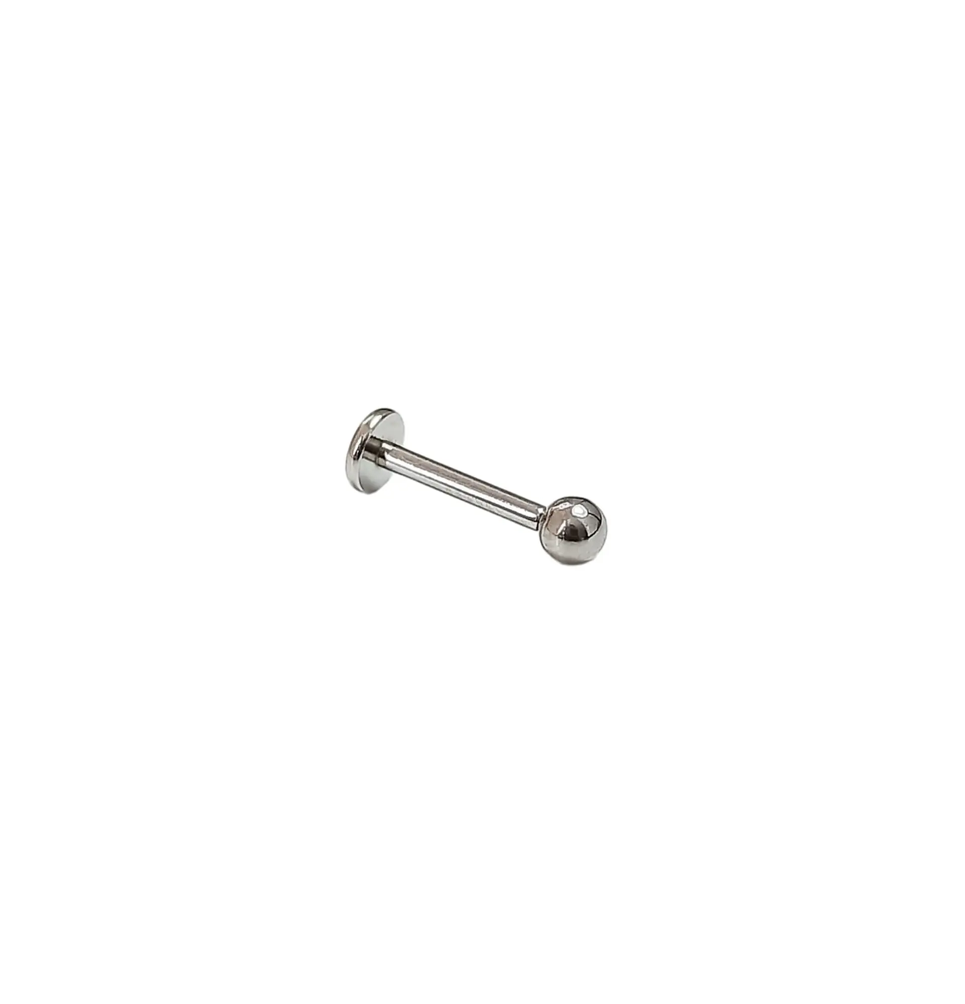 Set Piercing Acero Quirúrgico Modelo Estrella Nostril Labret Punto De Luz  5