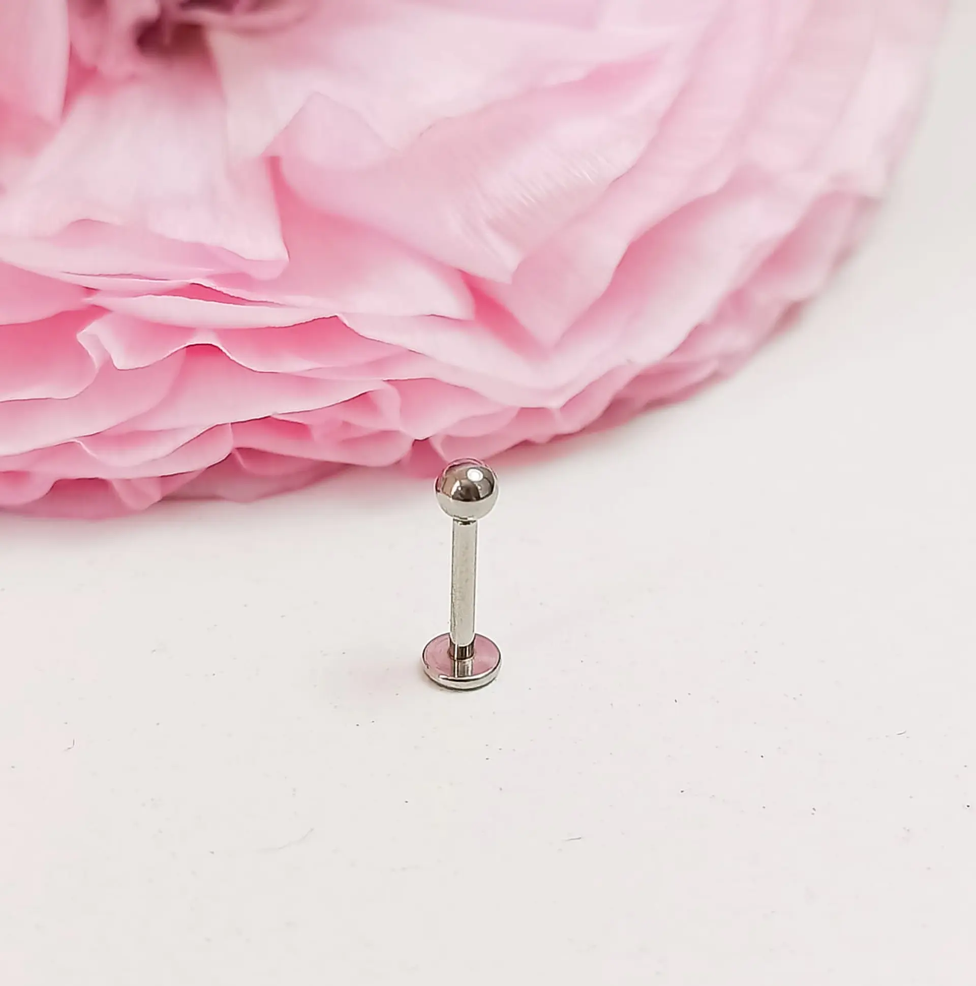 Set Piercing Acero Quirúrgico Modelo Estrella Nostril Labret Punto De Luz  7