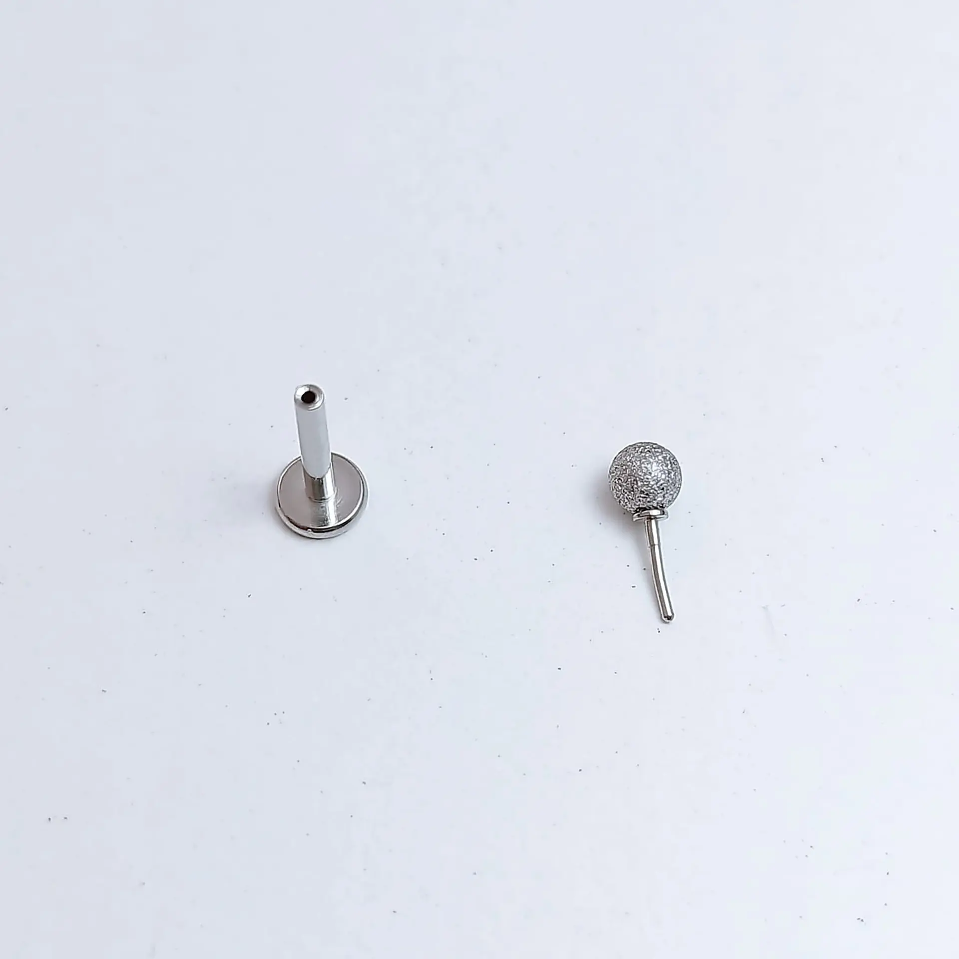 Set Piercing Modelo Nova Acero Quirúrgico Nostril Labret Punto Trepador 10