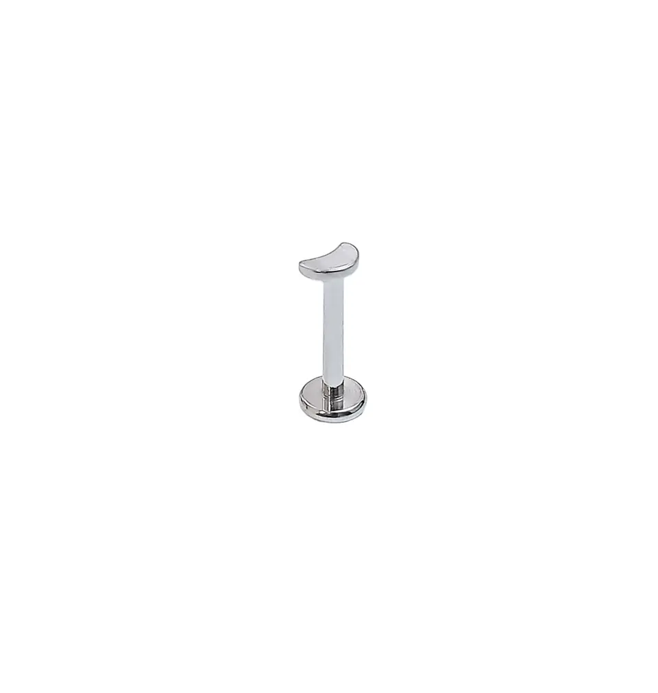 Set Piercing Modelo Fase Lunar Acero Quirúrgico Nostril Labret Luna Punto Luz 4