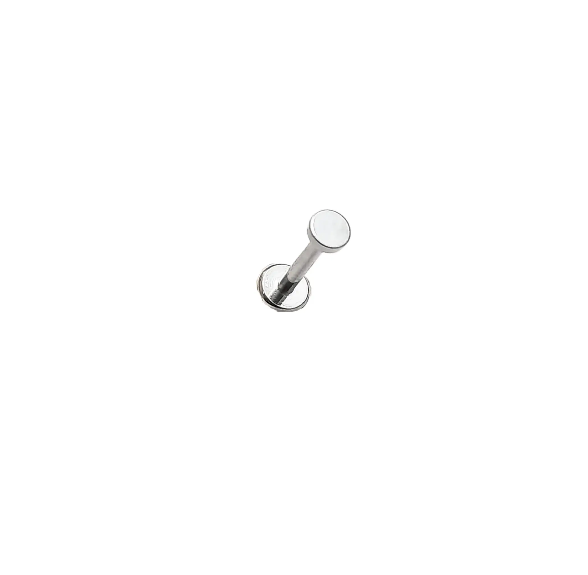 Set Piercing Modelo Fase Lunar Acero Quirúrgico Nostril Labret Luna Punto Luz 6