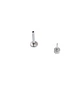 Set Piercing Modelo Fase Lunar Acero Quirúrgico Nostril Labret Luna Punto Luz - Miniatura 8