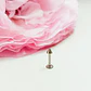 Set Piercing Modelo Kitty kpop Acero Quirúrgico Nostril Labret Cono Perla Pack - Miniatura 4