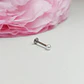 Set Piercing Modelo Kitty kpop Acero Quirúrgico Nostril Labret Cono Perla Pack - Miniatura 7
