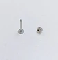 Set Piercing Modelo Kitty kpop Acero Quirúrgico Nostril Labret Cono Perla Pack - Miniatura 11