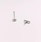 Set Piercing Modelo Geo Acero Quirúrgico Nostril Labret Punto De Luz - Miniatura 5