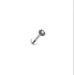 Set Piercing Modelo Geo Acero Quirúrgico Nostril Labret Punto De Luz - Miniatura 6