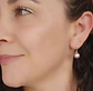 Aros aretes perlas de agua dulce colores plata 925 elegante bellos - Miniatura 6