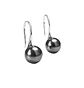 Aros aretes perlas de agua dulce colores plata 925 elegante bellos - Miniatura 7