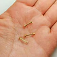 Set Piercing Chapado En Oro 18k Nostril Labret Set Estrella - Miniatura 6