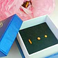 Set Piercing Chapado En Oro 18k Nostril Labret Punto De Luz - Miniatura 5