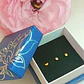 Set Piercing Chapado En Oro 18k Nostril Labret Set Luna Pack - Miniatura 6