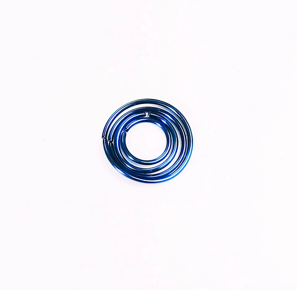 Set 4 Piercing ideal septum Distintos colores Aros Nostril Daith Tragus Helix Pack Punk 2