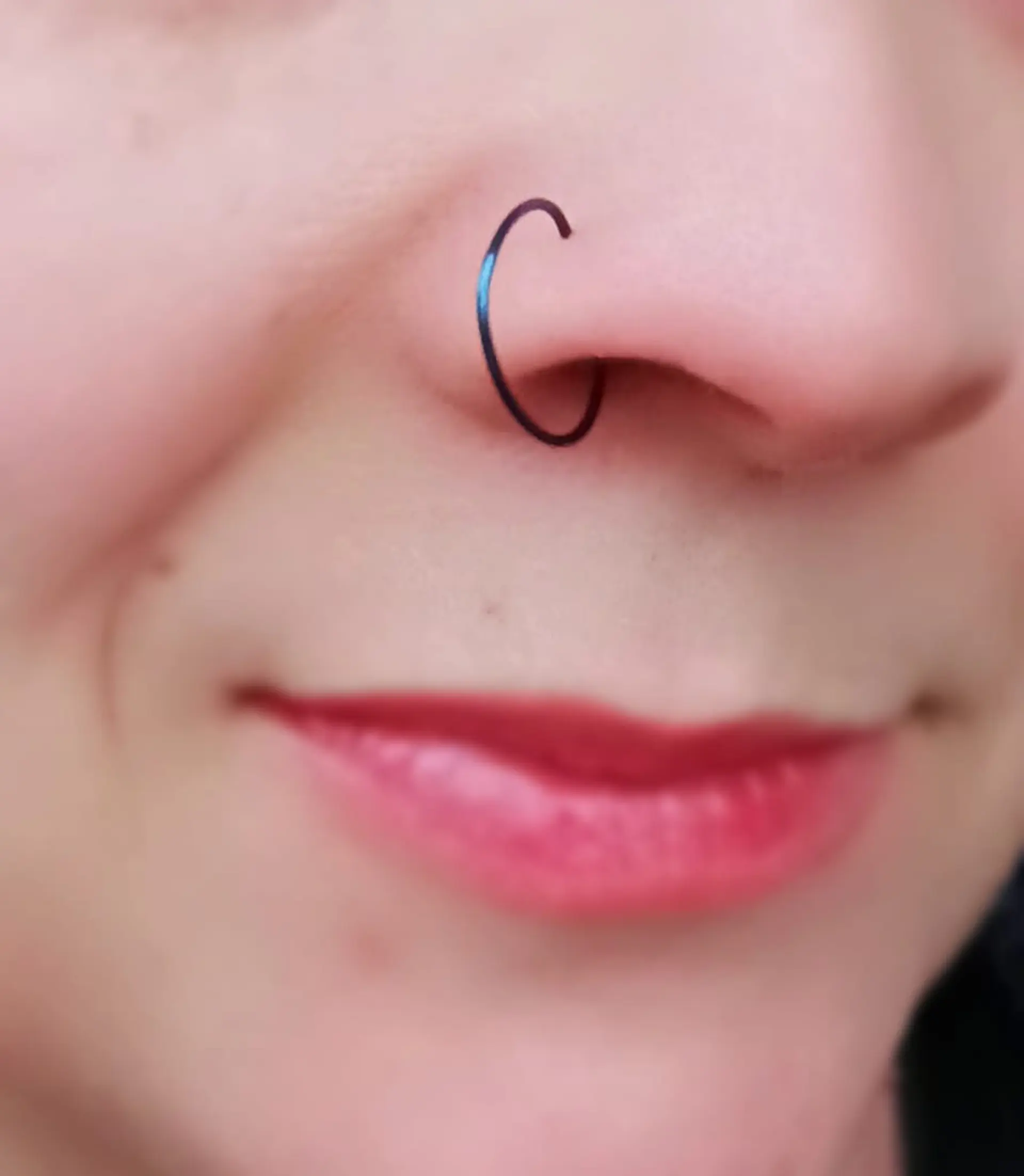 Set 4 Piercing ideal septum Distintos colores Aros Nostril Daith Tragus Helix Pack Punk 5